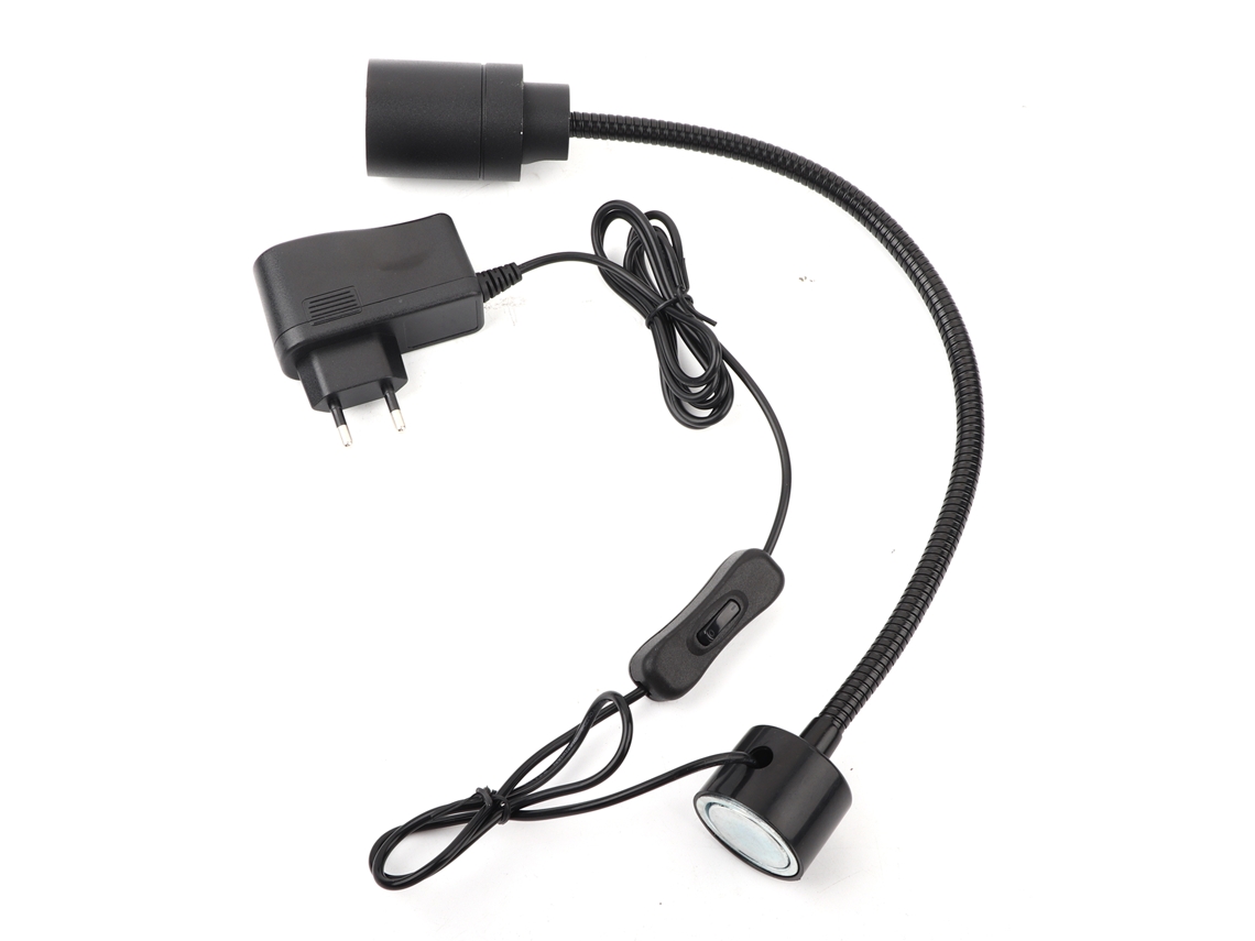 2026-luz Led Flexible De Brazo De Cisne Magnética Para Máquinas De Coser 7w 110-220v Plug Eu Herramienta De Trabajo