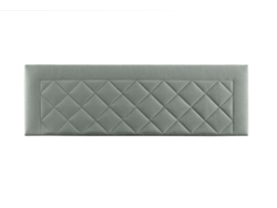 Cabecero Tapizado DOMUS para Cama 140 Microfibra AquaClean Aguamarina ( 145 x 50 x 7 cm)