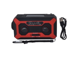 Radio de emergencia (radio AM, linterna)