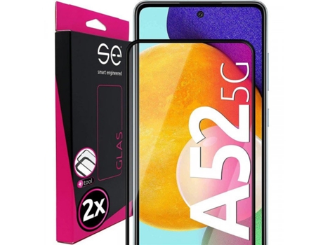 SMART ENGINEERED 2x3D Screen Protector for Samsung Galaxy A52 transparent