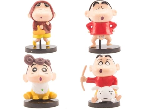 Set de Figuras OEM Shin-chan (4 unidades - 7.5 cm)
