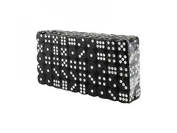 Dados De Seis Caras, 100 Unidades - Material Acrílico, Precio Asequible, 1x1x1 Cm - Vit