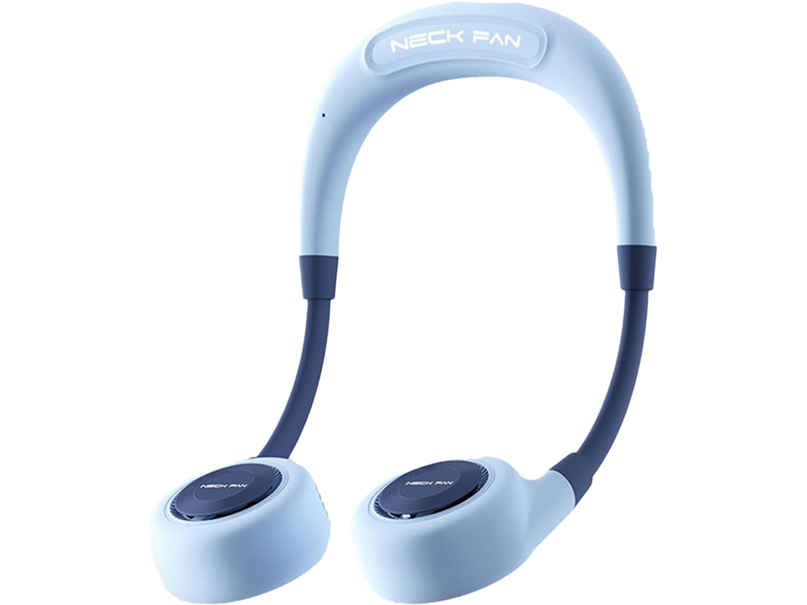 Ventilador De Cuello, Dispositivo De Refrigeración Usb Compacto Y Manos Libres.