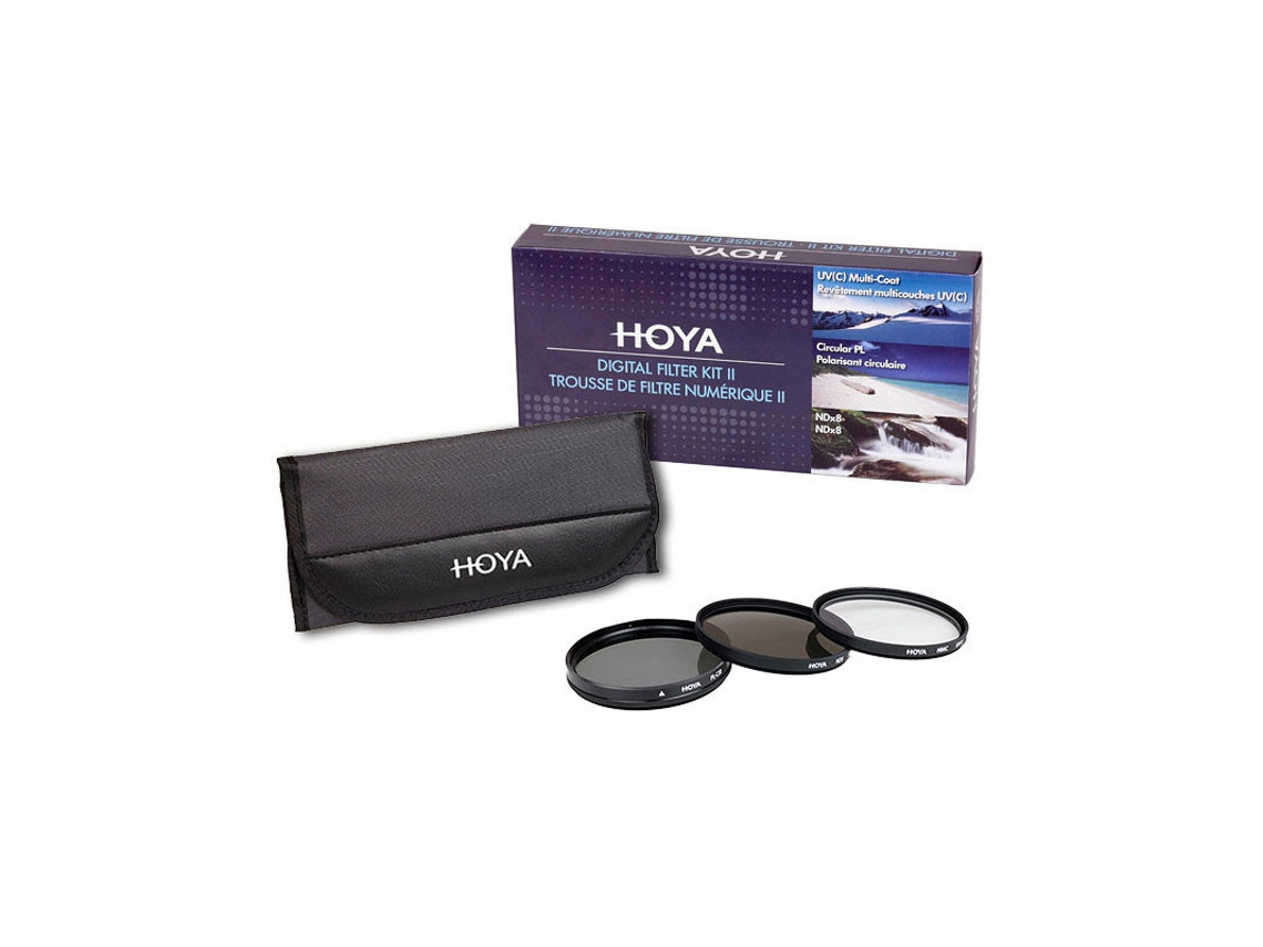 Juego De Filtros Hoya Dfk43 Ii (uv, Plc, Nd) D43 Mm