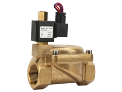 Válvula solenoide eléctrica de 2 posiciones y 2 vías, normalmente cerrada