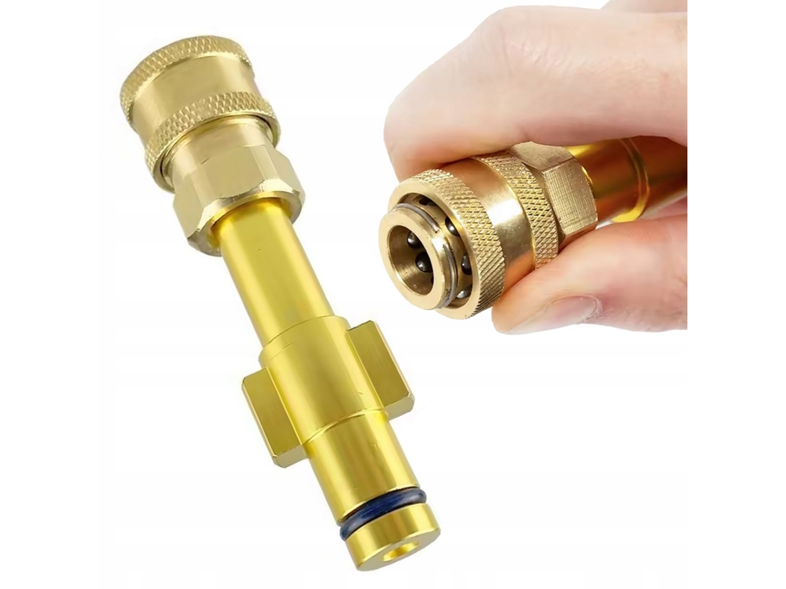 Adaptador para hidrolimpiadoras de 1/4'' – Compatible con Elitech, Yili, Huter, Patriot, Daewoo | Duradero