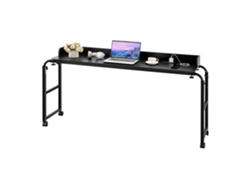Mesa de cama ajustable con tomas USB, ruedas y altura ajustable Tekmaquinas