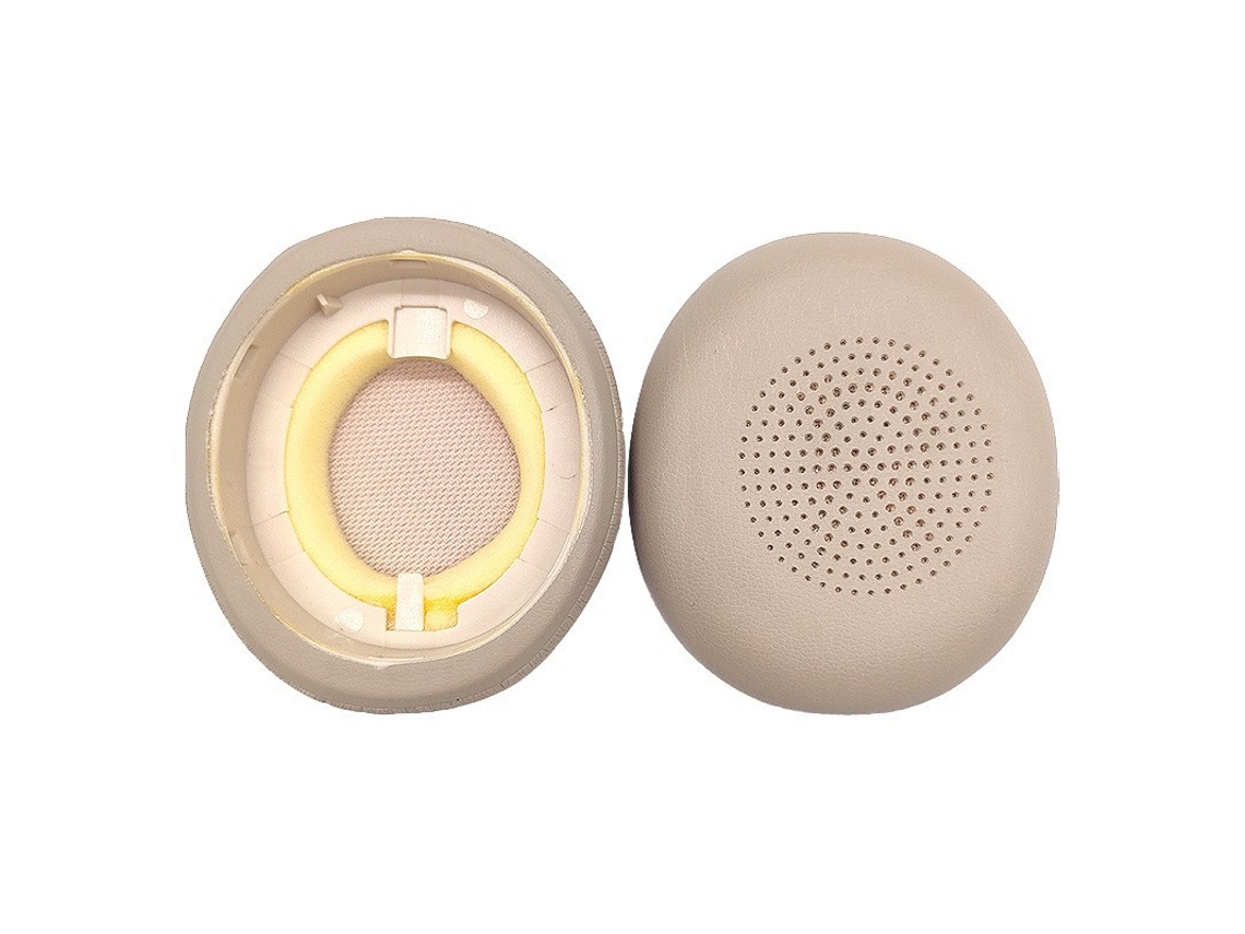 Almohadillas para auriculares Jabra Elite 45h, un par, color champán.