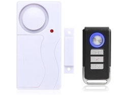 Alarma Inalámbrica Para Puertas Y Ventanas Con Control Remoto, Fácil Instalación, Volumen Alto De 105 Db.