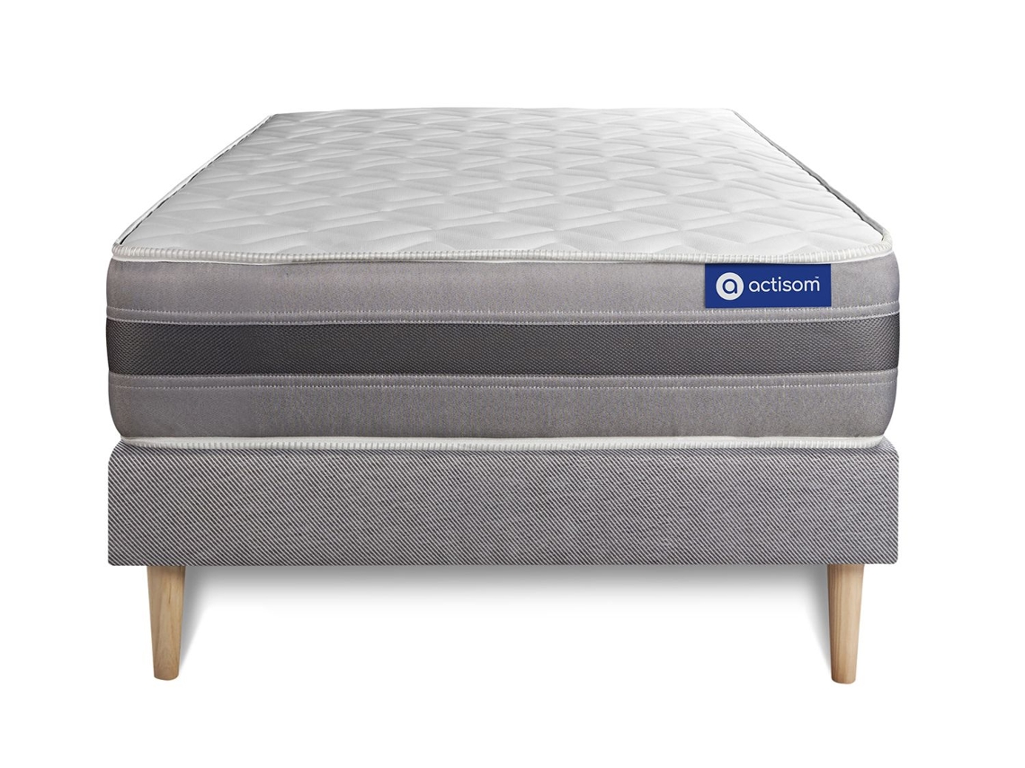 Canapé de Matrimonio Actimemo Relax Memória ACTISOM Espuma con memoria Gris (80x190)