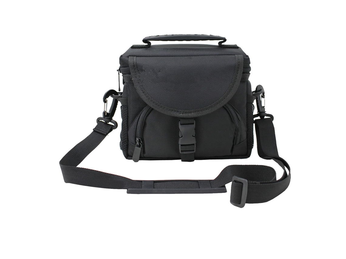 Bolsa De Cámara Oxford 18x11x16cm Mochila De Hombro Mano Organizador Estuche De Cámara