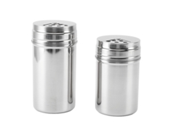 Juego De 2 Botes Y Dispensadores De Especias Ajustables De Acero Inoxidable 304 Para Cocina, Barbacoa Y Camping.