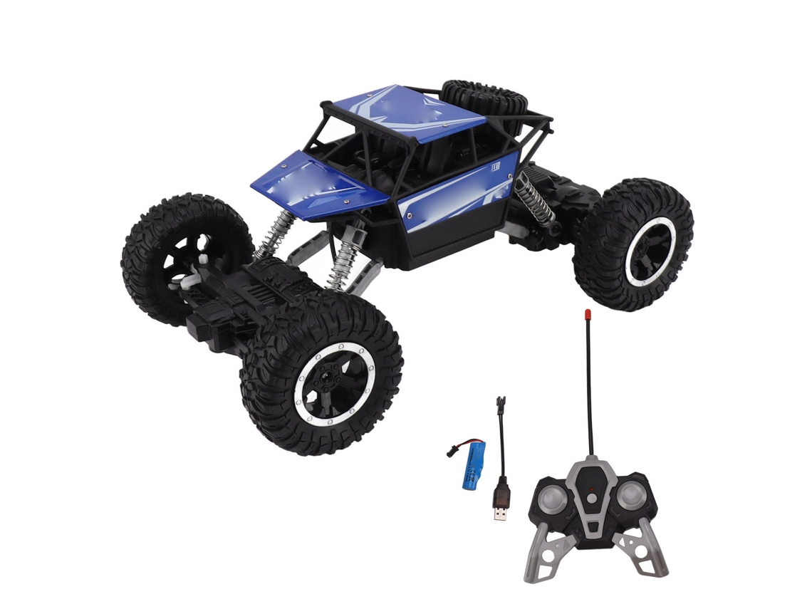 Camión Todoterreno Rc 1:18 4wd 2.4ghz Crawler Con Suspensión Todoterreno Resistente Para Niños