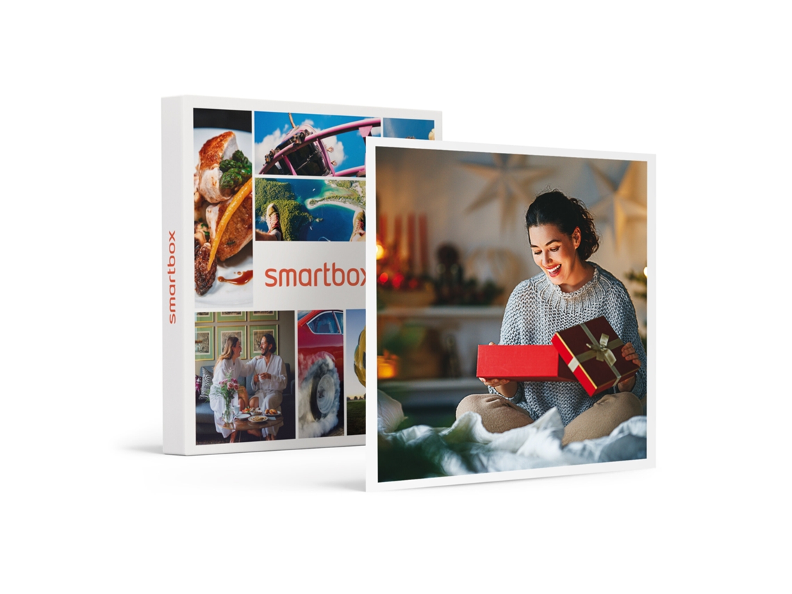 Caja de regalo Smartbox: Un regalo para ella. Escapadas o cenas gourmet.