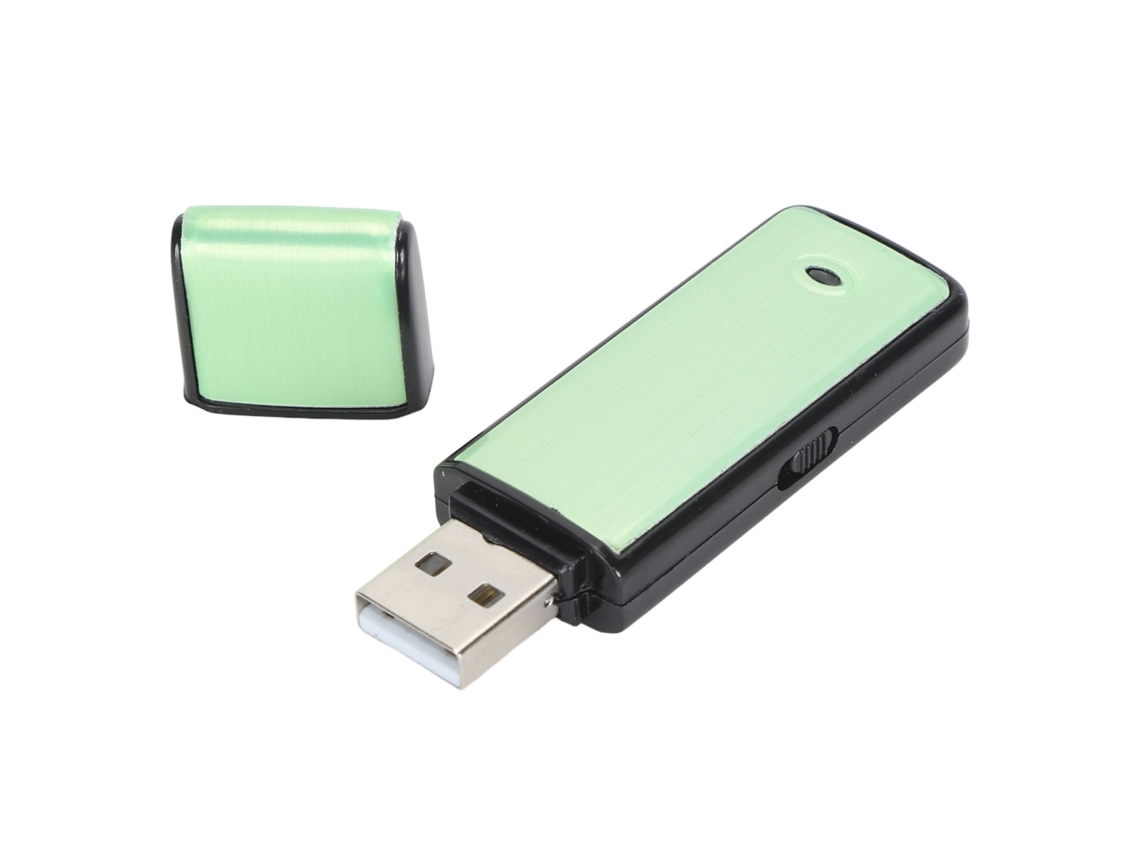 Grabadora De Voz Con Memoria Usb Flash Drive 16gb, Activada Por Voz Y Reducción De Ruido