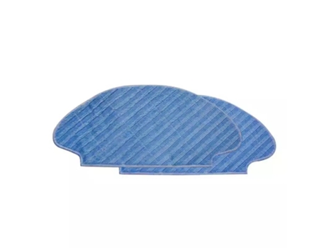 2 unids/lote Robot aspirador paño de mopa trapos para Tefal Rg6875 repuestos de aspiradora robótica Accesorios