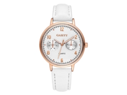 Reloj De Pulsera De Moda Para Mujer Con Movimiento De Cuarzo Analógico Con Diamantes De Imitación Y Correa De Piel Sintética Azul.