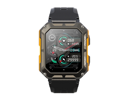 Smartwatch YDCY C20 Pro Negro Naranja