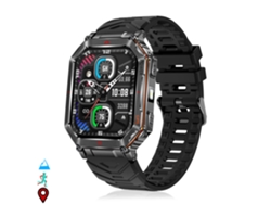 Reloj inteligente Kr92 con llamadas Bluetooth, GPS, herramientas de exploración, monitor de frecuencia cardíaca, chat GPT y más de 100 modos deportivos.