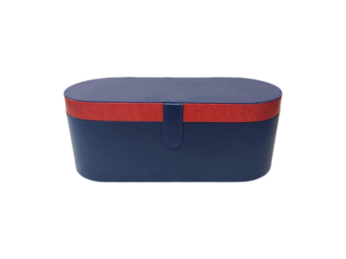 Estojo Rígido Para Secador De Cabelo, Compacto E À Prova D'água, Ideal Para Viagens, Na Cor Roxa.