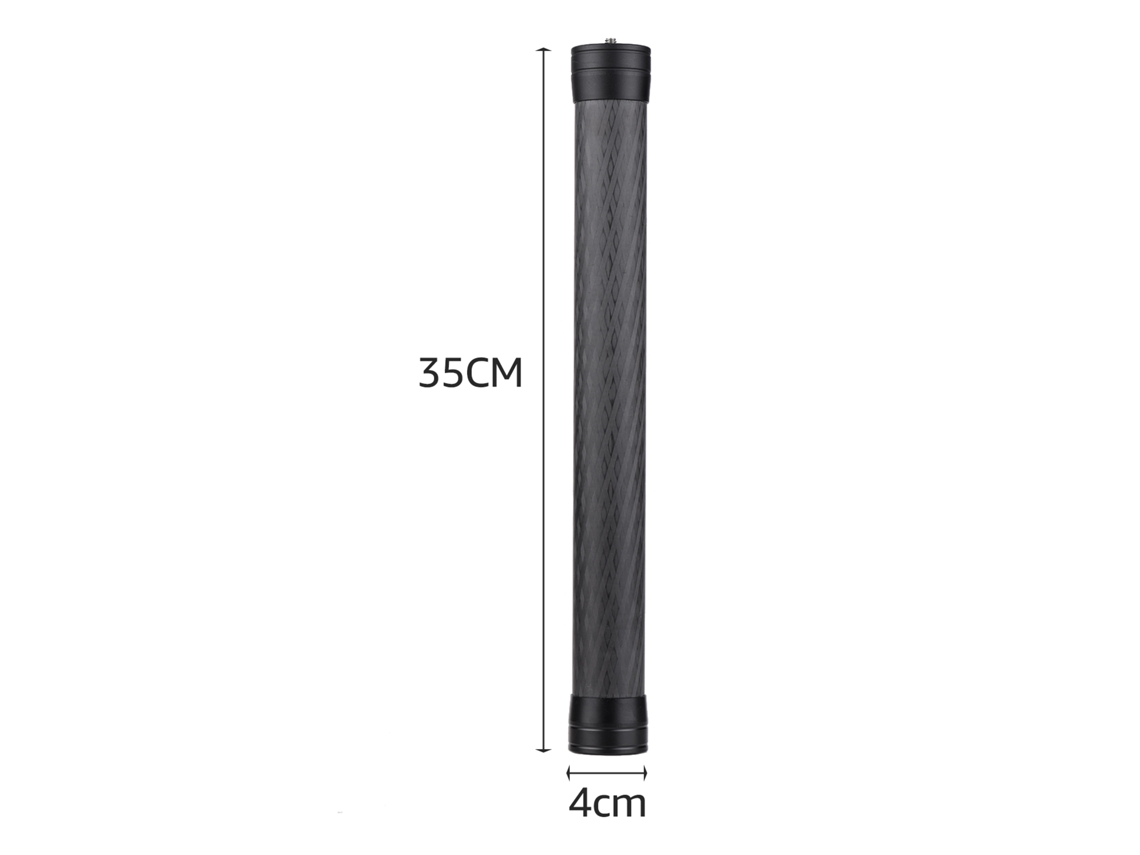 Varilla Extensible De Carbono Para Estabilizador Gimbal Cámara Dslr Con Tornillo 1/4 Pulgada