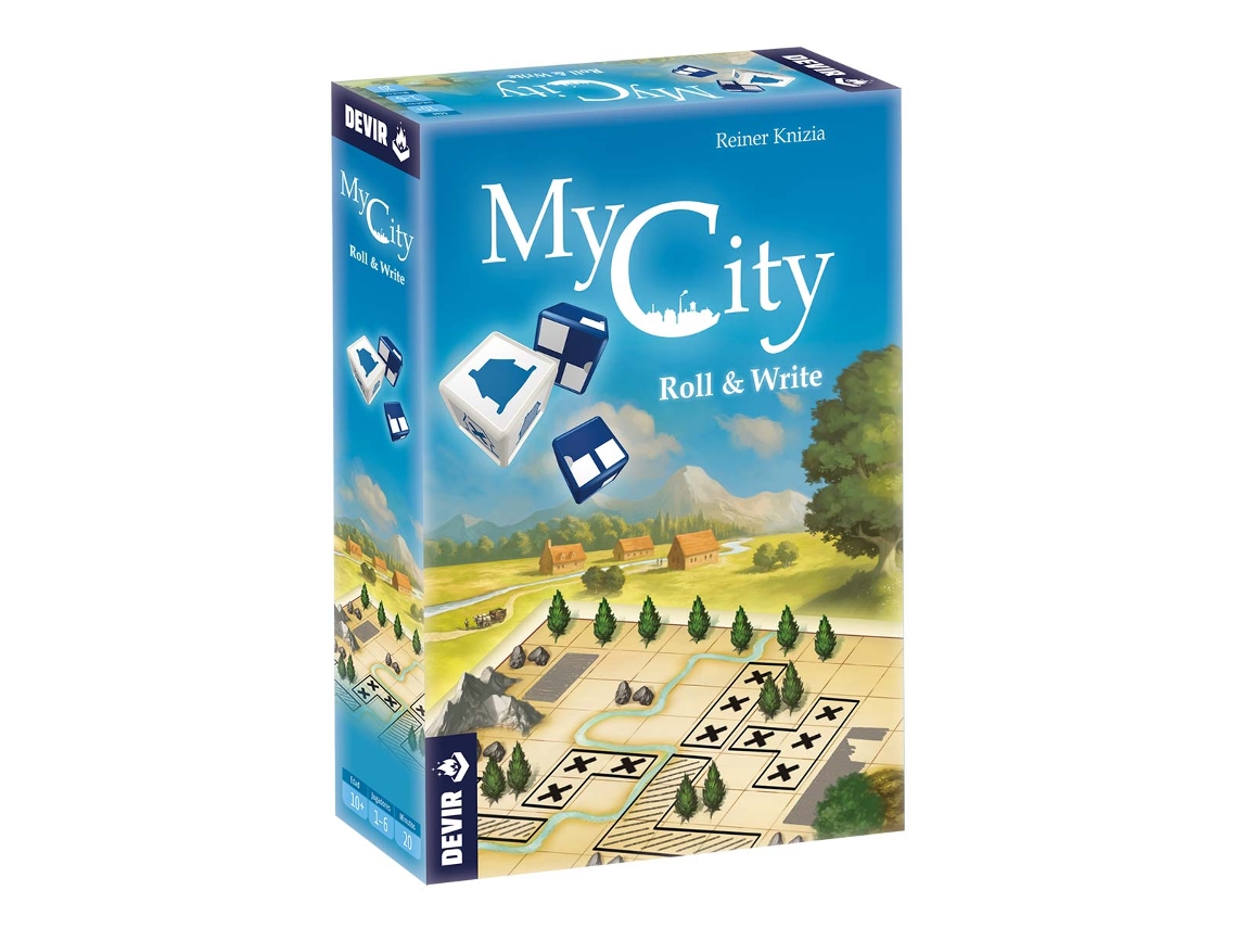 Juego de Mesa DEVIR My City Roll and Write Edad Mínima Recomendada: 7 años)
