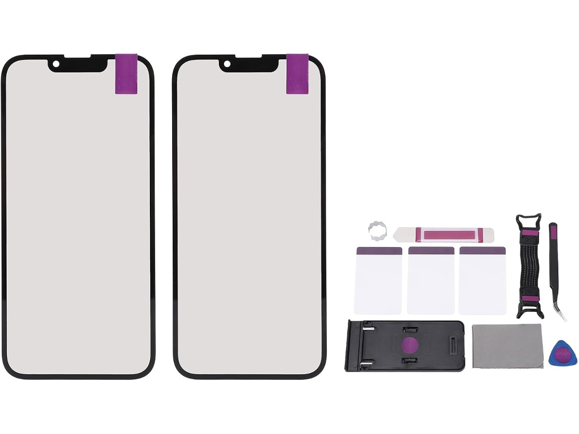 Paquete De 2 Protectores De Pantalla Para Teléfono Con Herramientas Adhesivas Oca Profesionales Para Ios 13 Pro