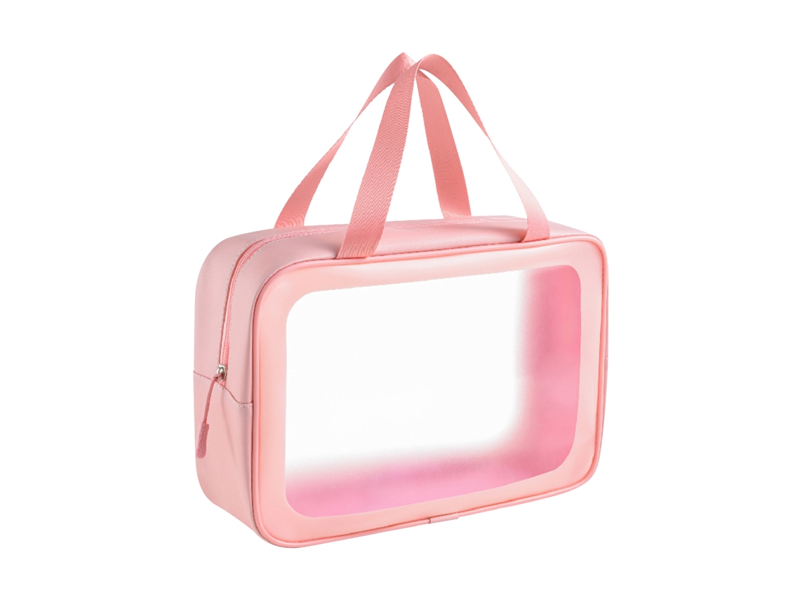 Neceser Transparente De Gran Capacidad, Pvc Impermeable, Portátil Para Viajes.