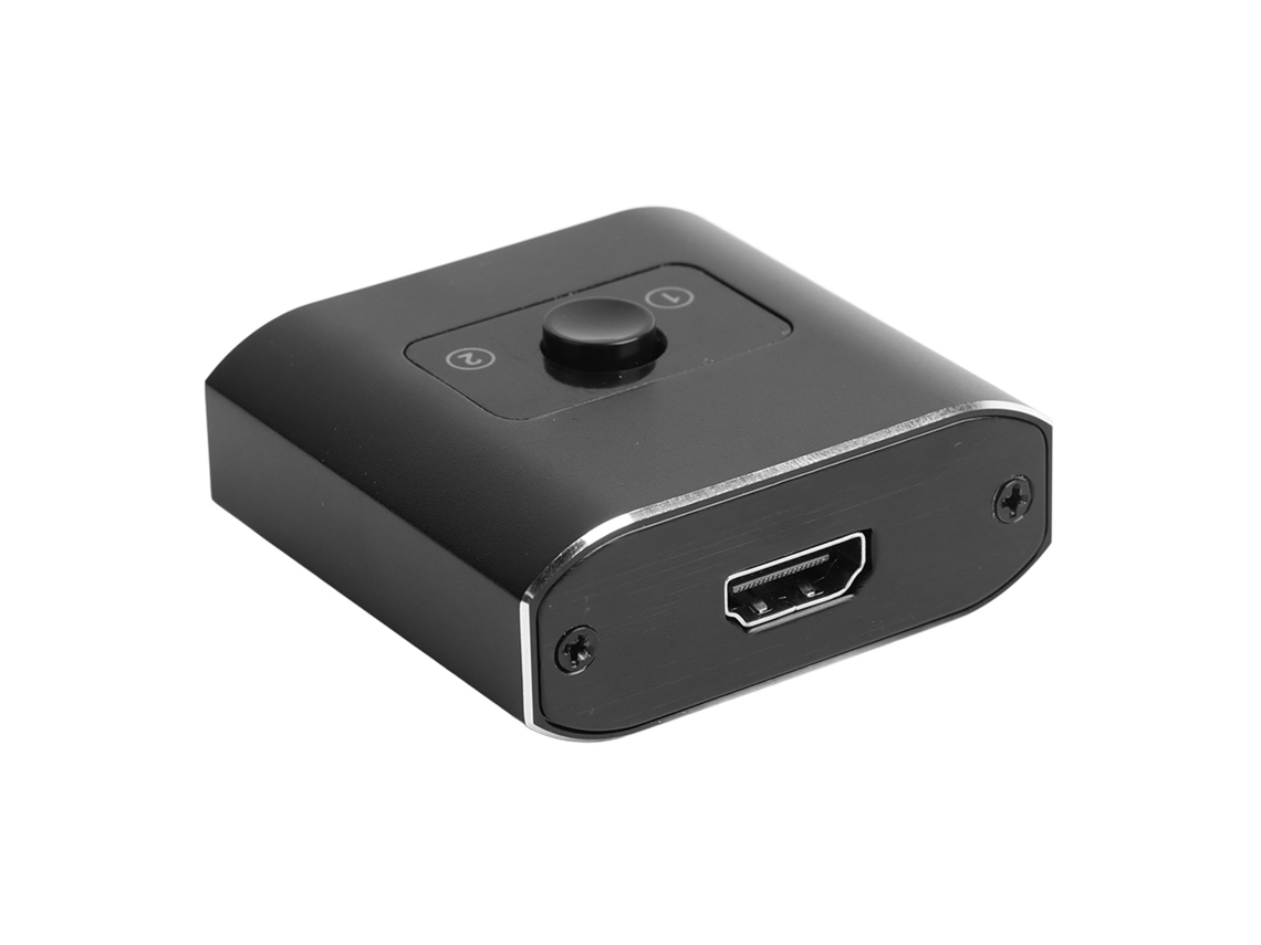 Conmutador De Interfaz Multimedia 4k Hd Bidireccional Plug And Play, Divisor Estable