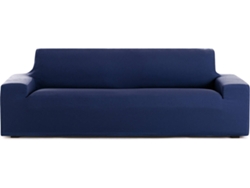Funda de Sofá 4 Plazas EYSA Premium Bronx Tejido Multielástico (240 x 70 x 110 cm - Poliéster - Azul)