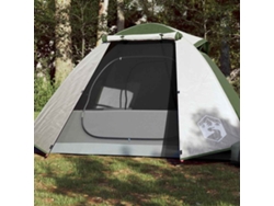 Tienda de campaña tipo domo impermeable verde para 2 personas