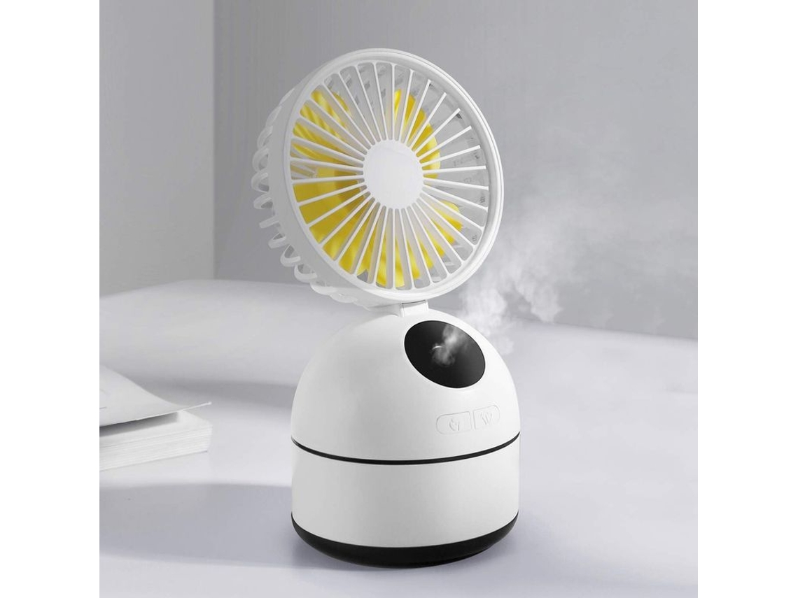 Ventilador De Mesa Pequeño Con Rociador Portátil, Para Estudiantes, Uso En Exteriores Tbx