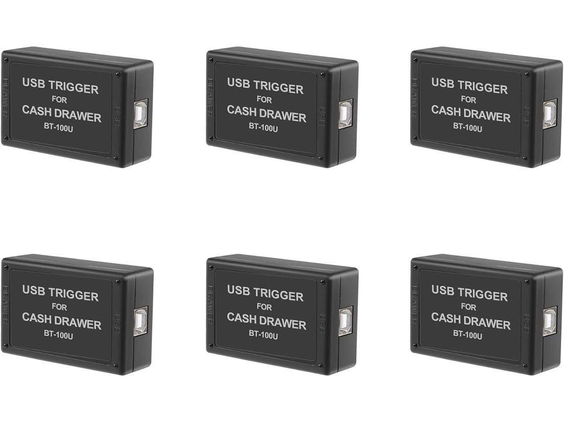 6 Disparadores Piloto Para Cajón De Efectivo Bt-100u Con Interfaz Usb