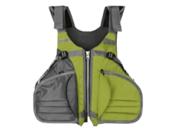 Chaleco Salvavidas Transpirable Y Ajustable Para Pesca, Piragüismo Y Navegación, Con Bolsillo Y Tiras Reflectantes.