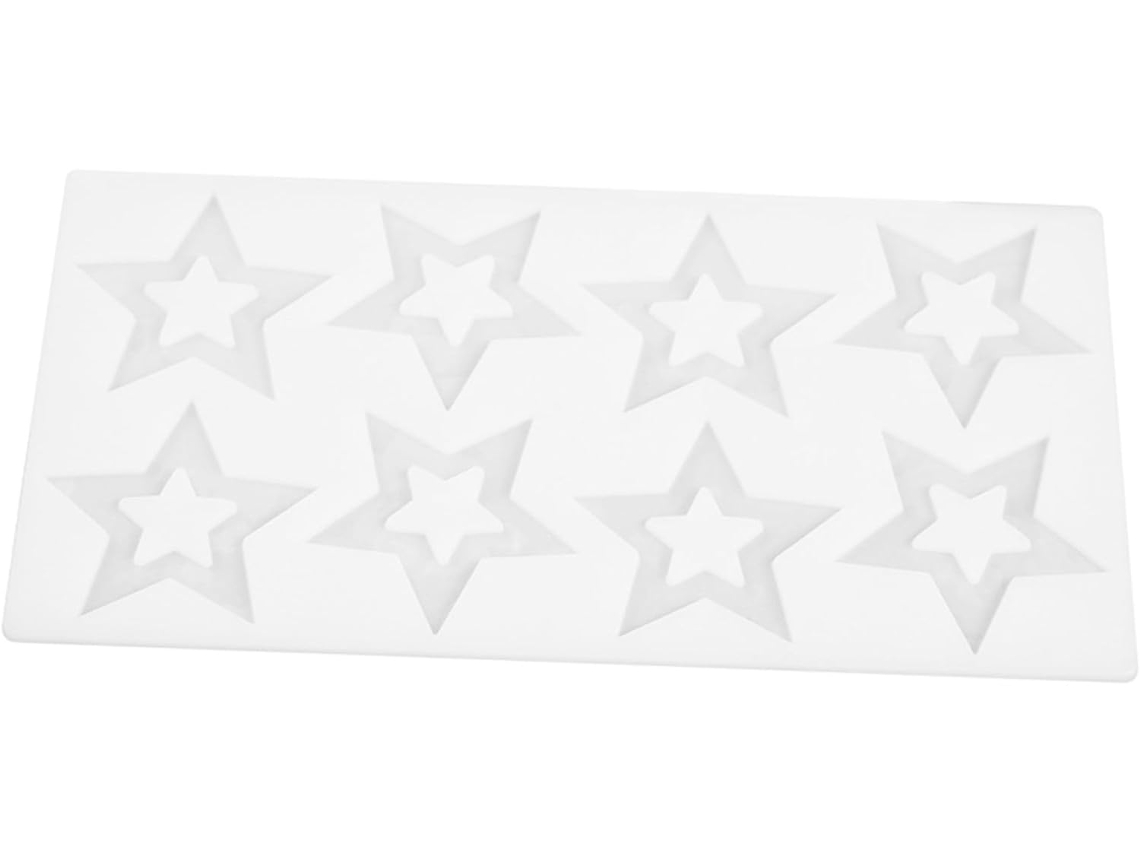 Molde Para Caramelos Con Forma De Estrella, De Silicona De Grado Alimenticio Y Resistente A Altas Temperaturas, Ideal Para La Cocina.