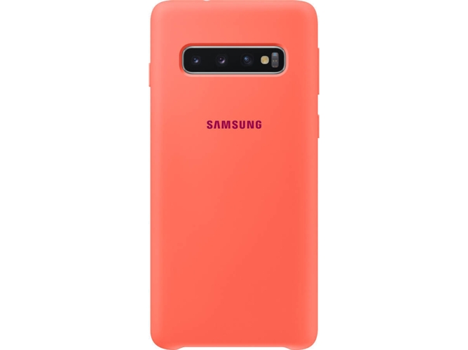 Carcasa SAMSUNG Galaxy S10 Silicona Rosa