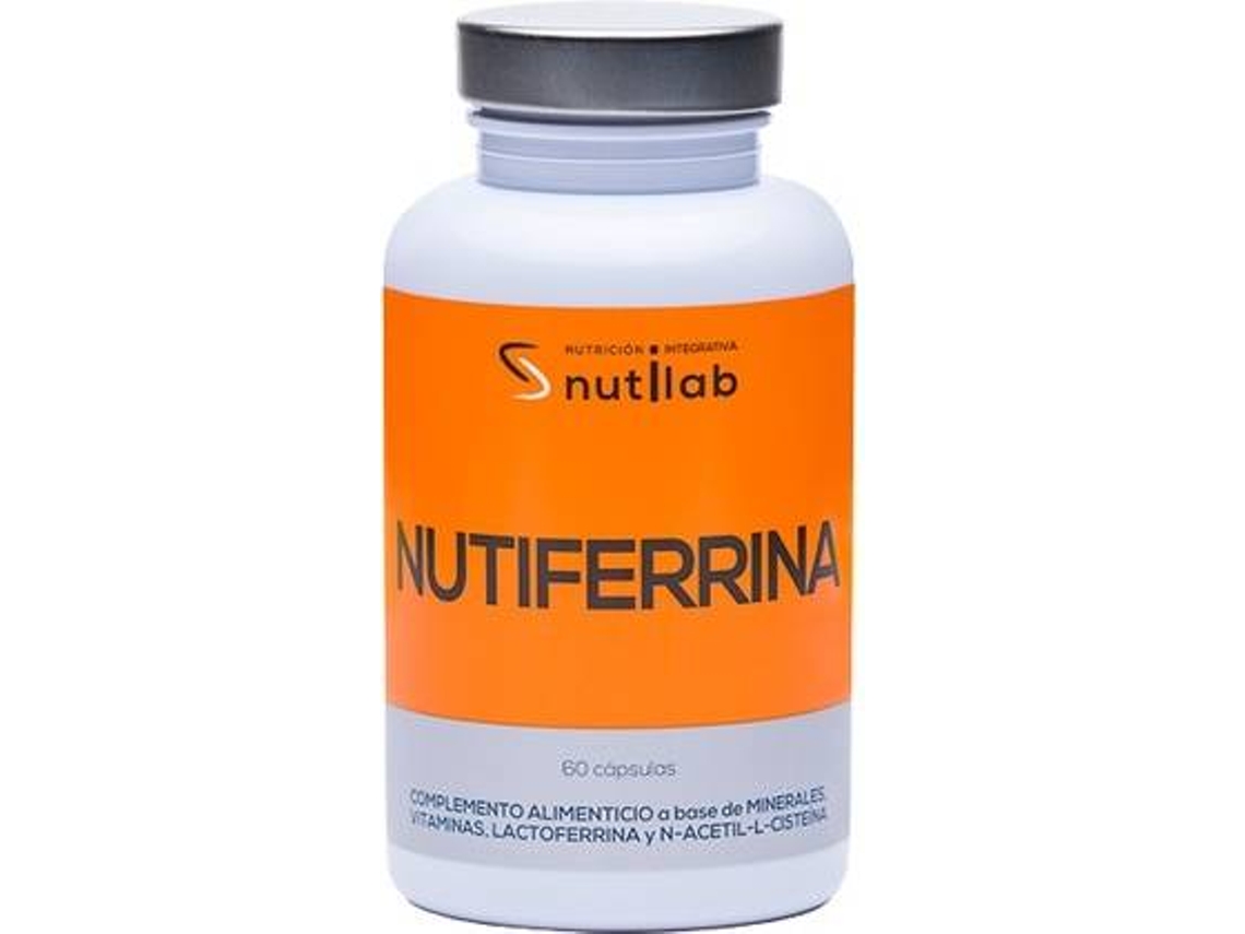 Complemento Alimentar NUTILAB Nutiferrina (60 cápsulas)