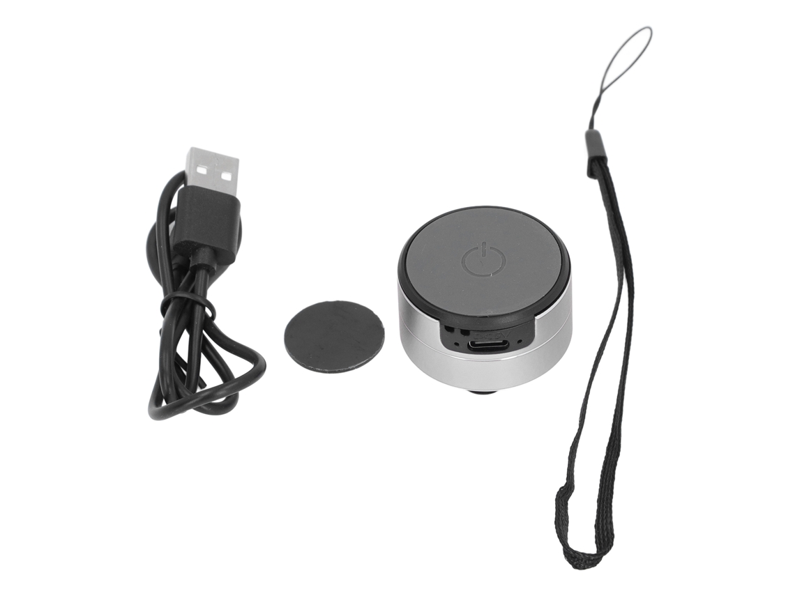 Altavoz De Conducción Ósea Inalámbrico Bt5.3, 3 W, 4 Ω, 5 V, Estéreo, Con Ventosa Para Cocina, Exterior, 10 M, Color Plateado