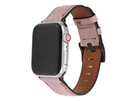 Correa Clásica Vintage de Piel Ecológica para Apple Watch Series 5 40mm Rosa VEANXIN