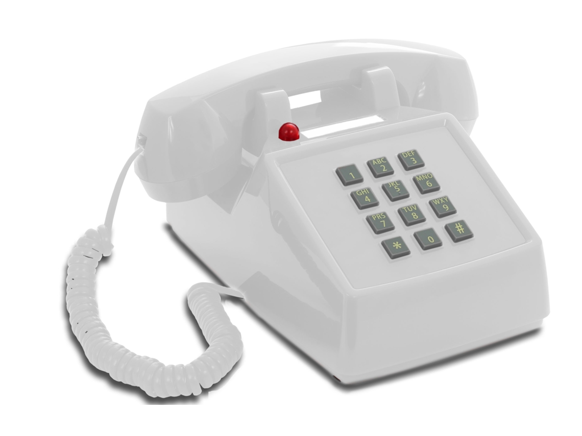 Teléfono Fijo OPIS TECHNOLOGY Tpmfcab-white Blanco