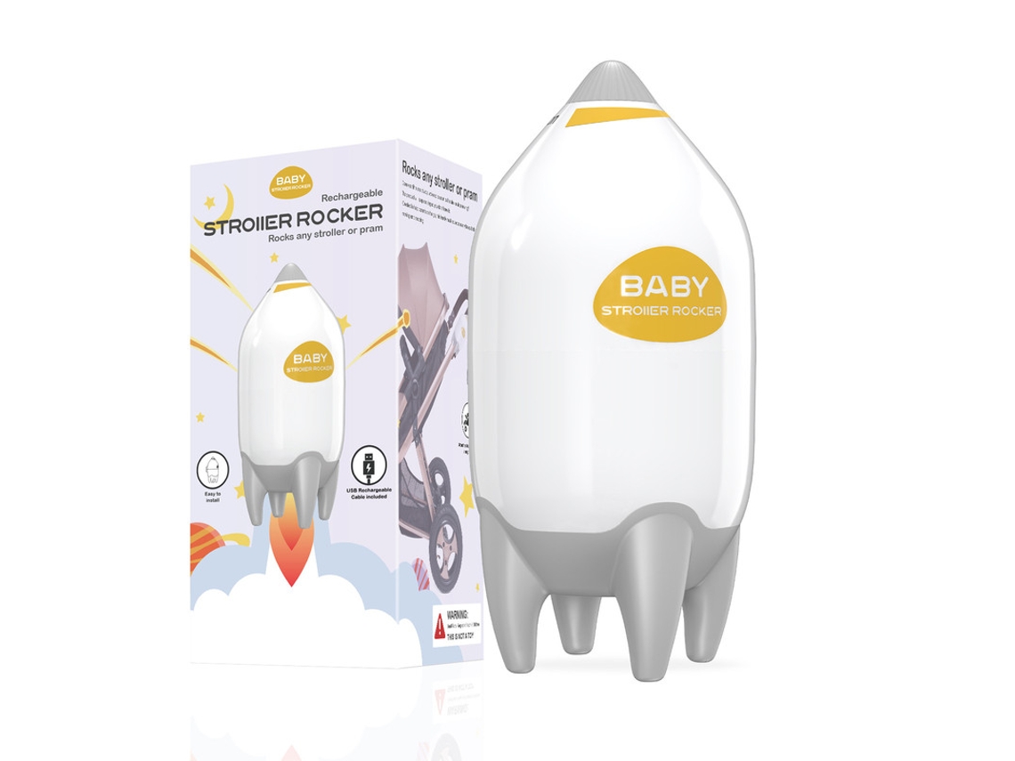 ‌aparelho De Balanço Calmante Para Carrinho De Bebê Szsmart Smaw0 Branco Szsamrt