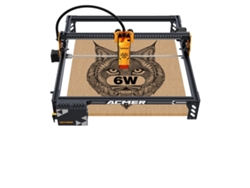 Grabador láser de alta precisión, compatibilidad versátil con materiales, P1 S Pro, 6 W, enchufe UE OEM