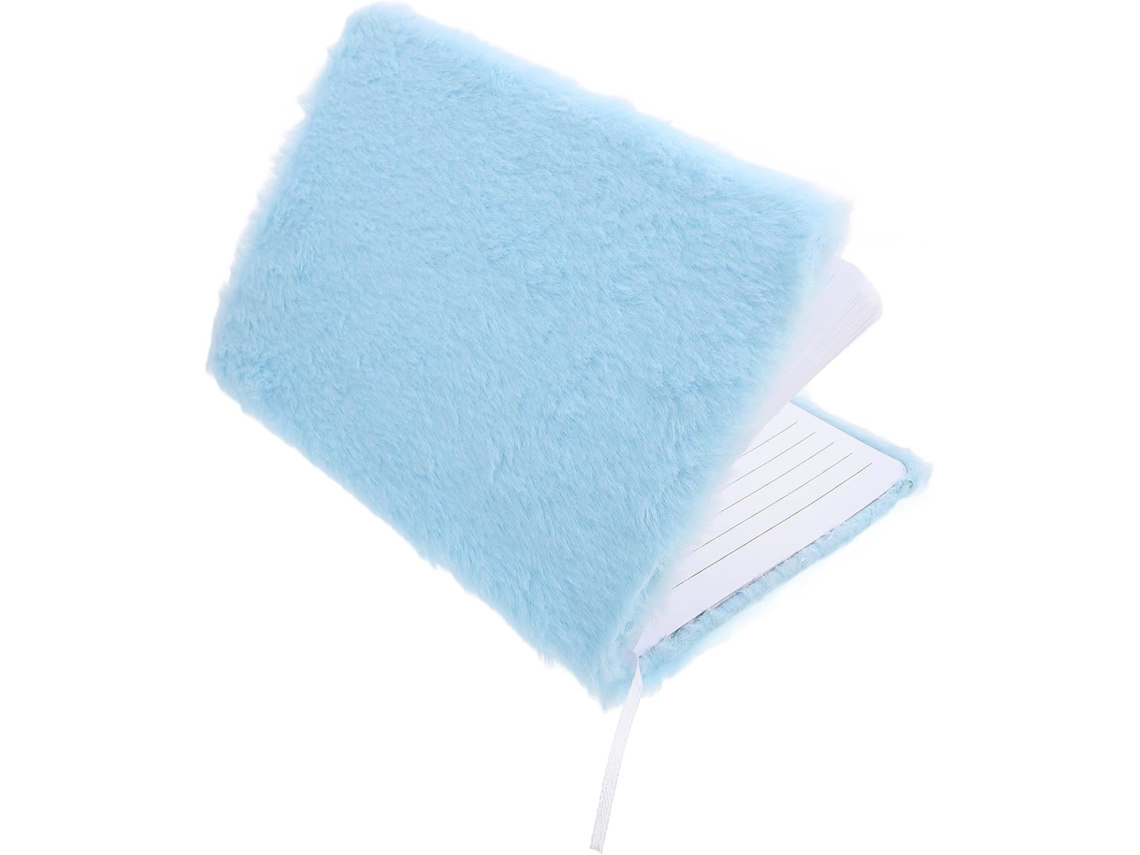 Bonito cuaderno infantil azul, pequeño y suave, bloc de notas innovador sin candado CHABERLU
