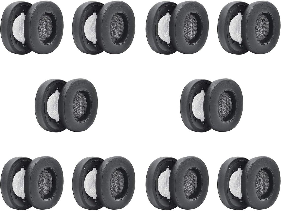 Paquete De 20 Almohadillas De Piel Proteica Y Espuma Viscoelástica Para Auriculares Inalámbricos Live 500bt
