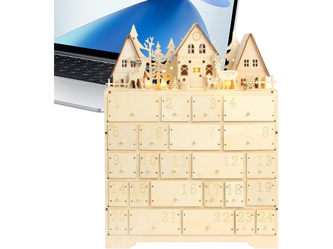 Calendario De Adviento De Navidad Decorativo | Adviento