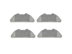4 paños de mopa para aspiradora robot Mi-mop 2 Lite / Pro / Mjstl / Mjst1shw