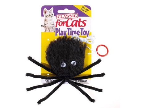 Juguete Araña Gato Peludo 180Mm 18 Cm CLASSIC FOR PETS