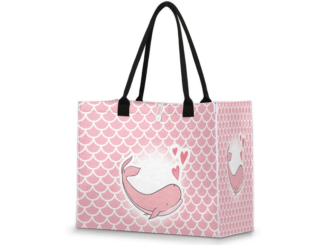 Bolso Grande Tropicallife Asa Superior Estampado Ballena Para Mujeres Niñas Color Xx Large 42 X 17 33 Cm