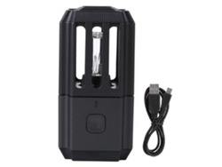 Herramienta De Luz Uv Portátil Recargable De 5 W Con Batería Integrada Y Cable Usb, Abs Negro