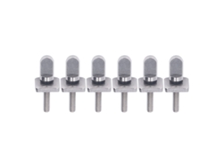 6 Tornillos De Aleta M4 Hechos De Acero Inoxidable 316 Resistente A La Corrosión Para Tabla De Surf Longboard Y Chapas